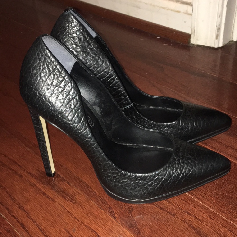 ALDO Black Pointed-toe Pumps